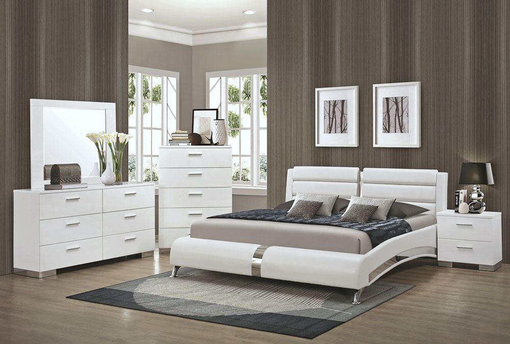 Palermo Modern Platform Bed Collection