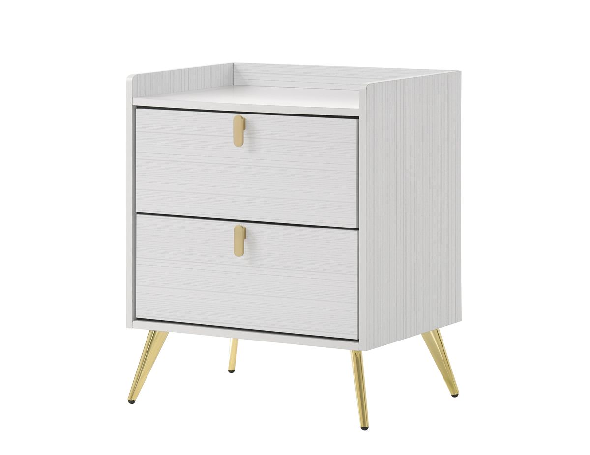 Palki Two Drawer Night Stand