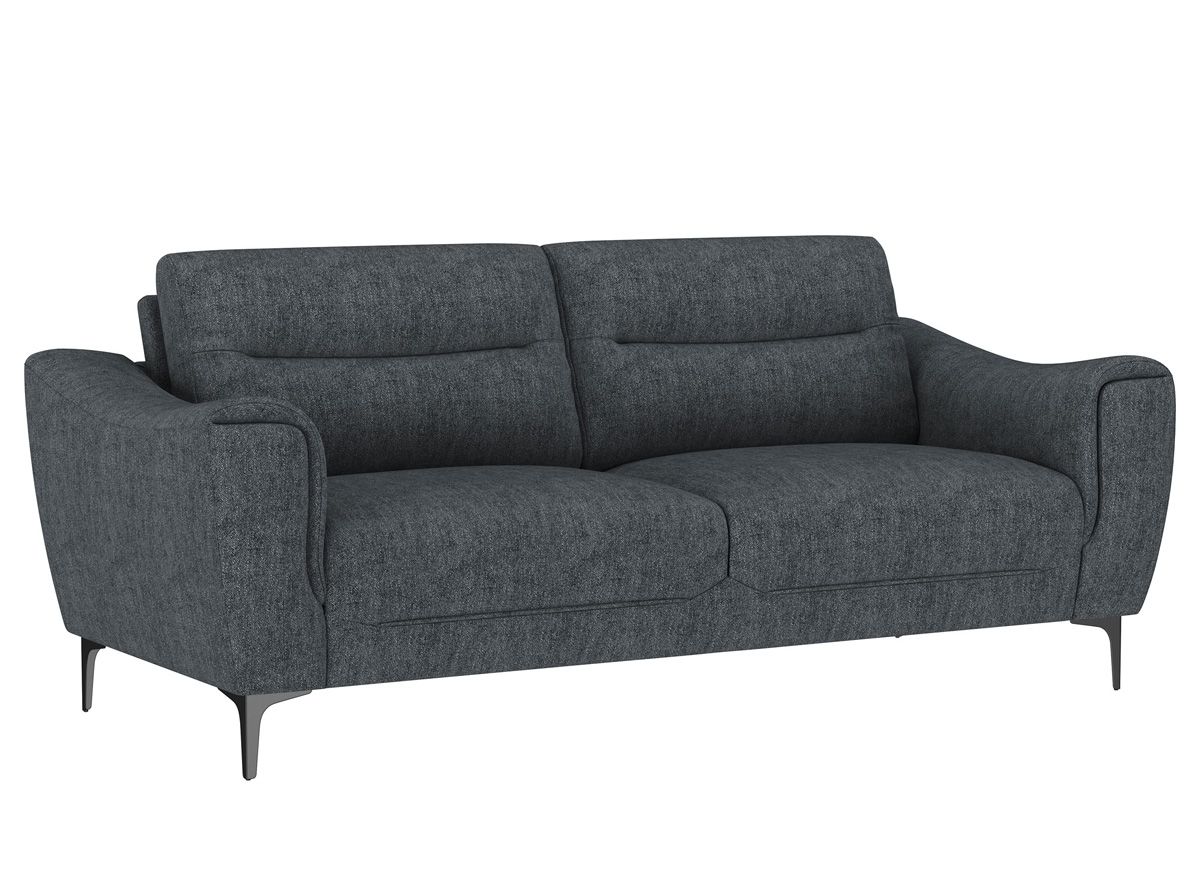 Paris Charcoal Fabric Sofa