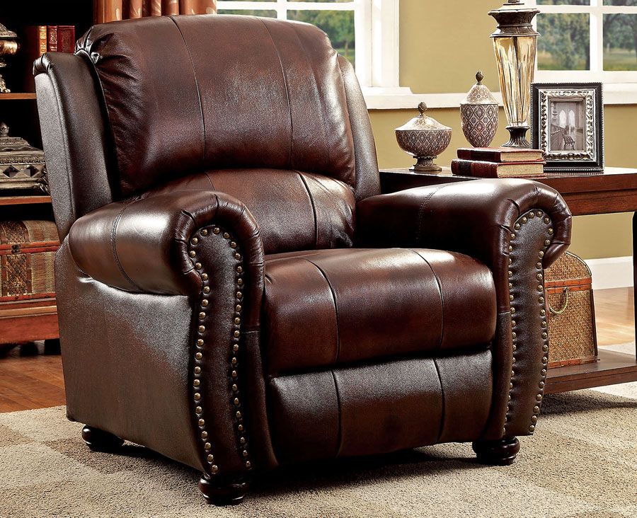Paxton Top Grain Leather Arm Chair