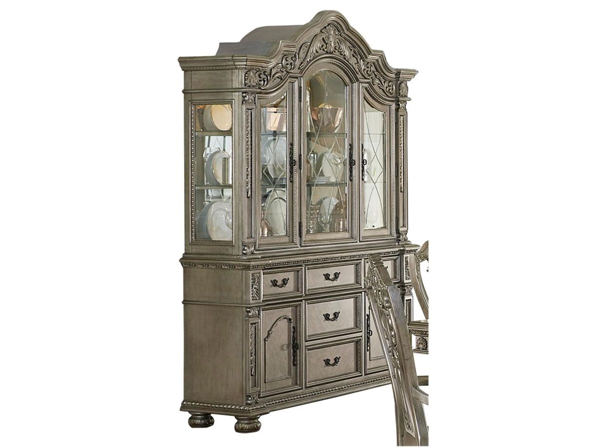 Pecardo Traditional Style China Cabinet