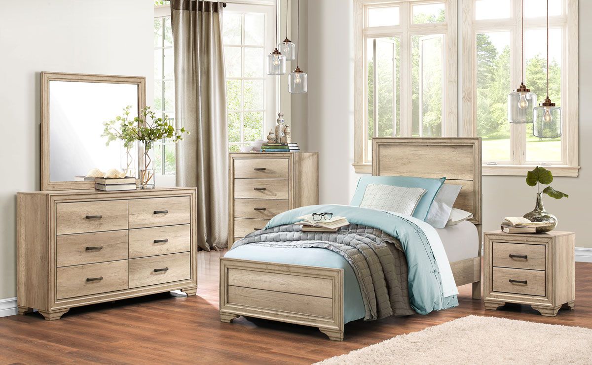 Pemton Youth Furniture Rustic Natural Finish