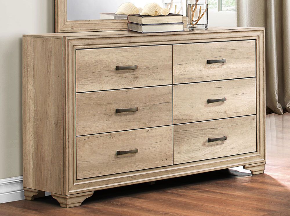 Pemton Rustic Natural Finish Dresser