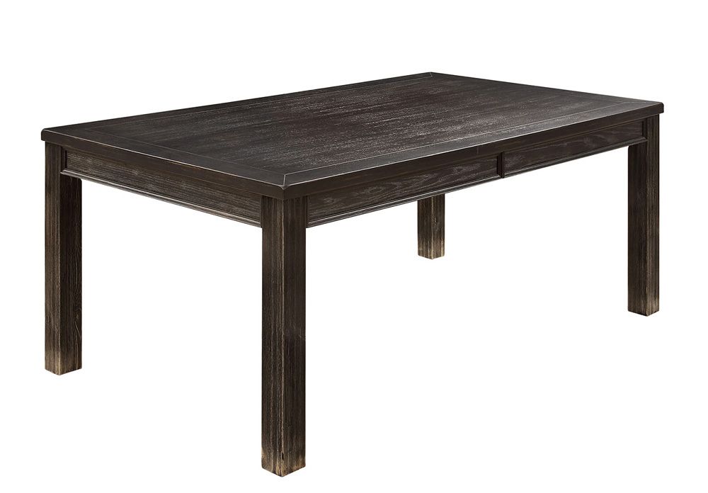 Penley Rustic Black Dining Table