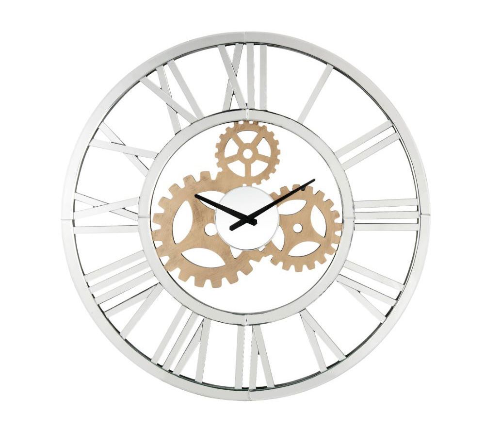 Phlox Mirrored Clock
