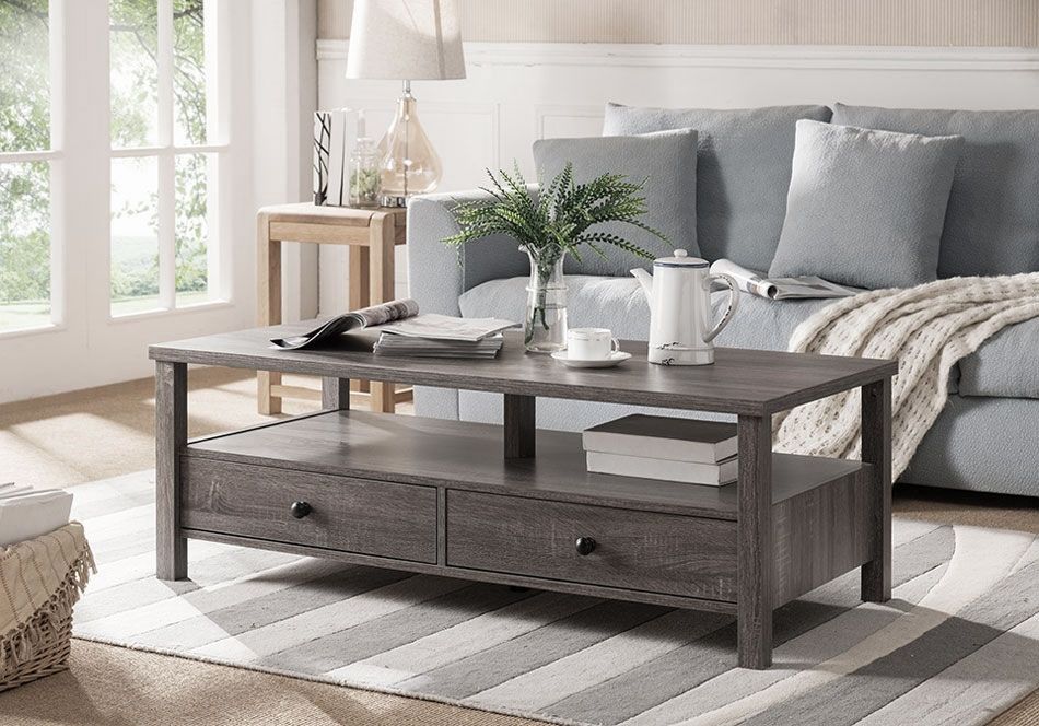 Pierce Contemporary Style Coffee Table