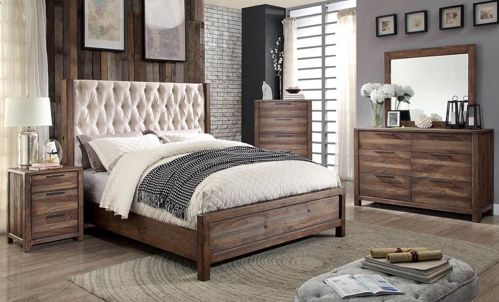 Preston Natural Rustic Bedroom Furniture