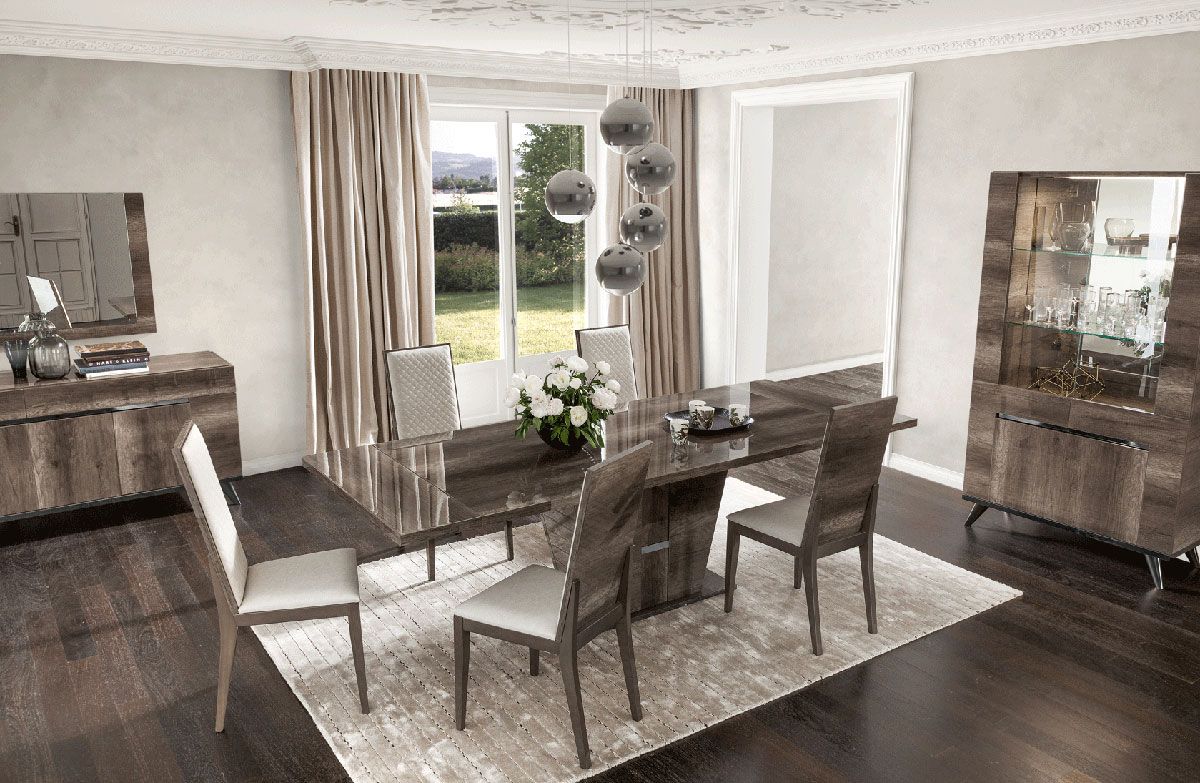 Primrose Italian Modern Dining Table Set