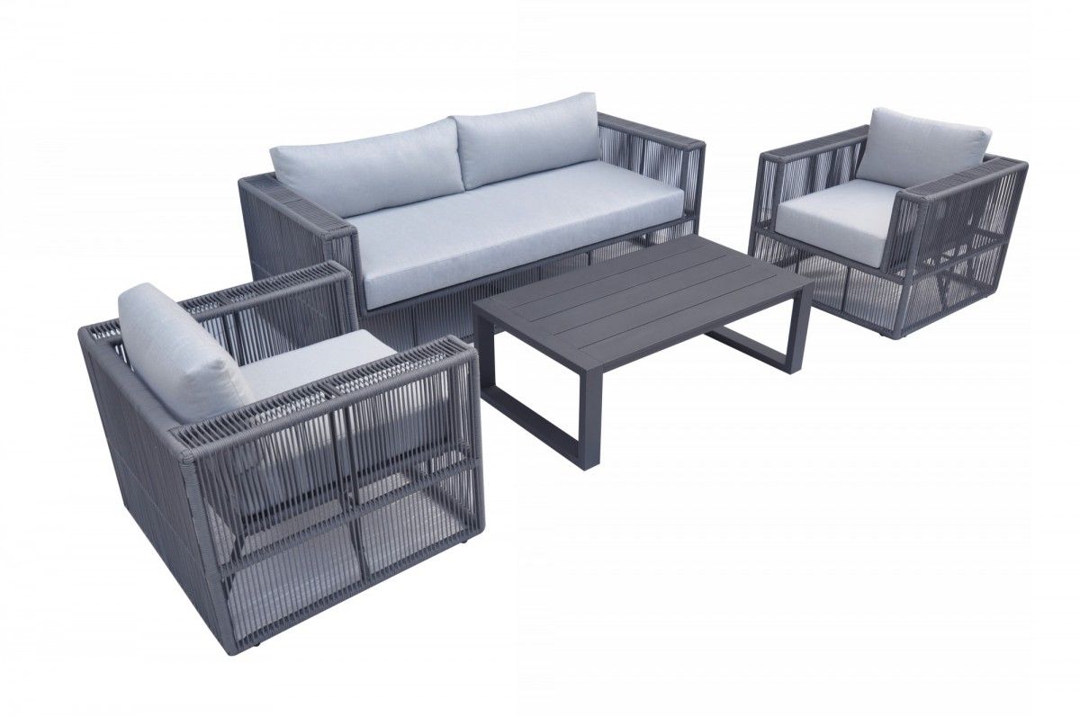Puerta Outdoor 4-Piece Sofa Set With Coffee Table
