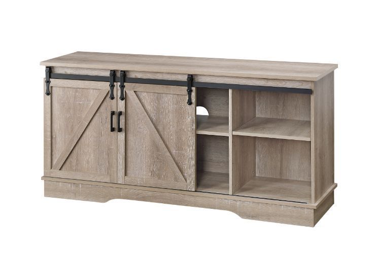 Quent TV Console With Sliding Barn Doors