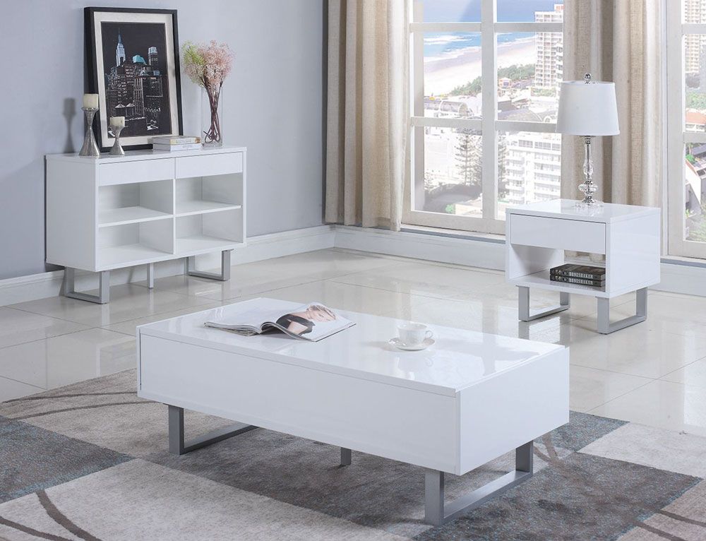 Randi Modern Storage Coffee Table