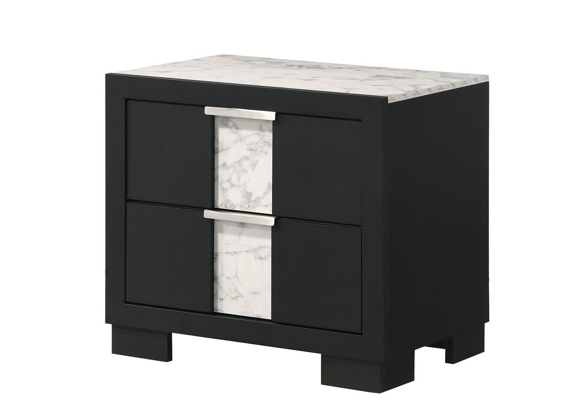 Ranger Black Finish Night Stand