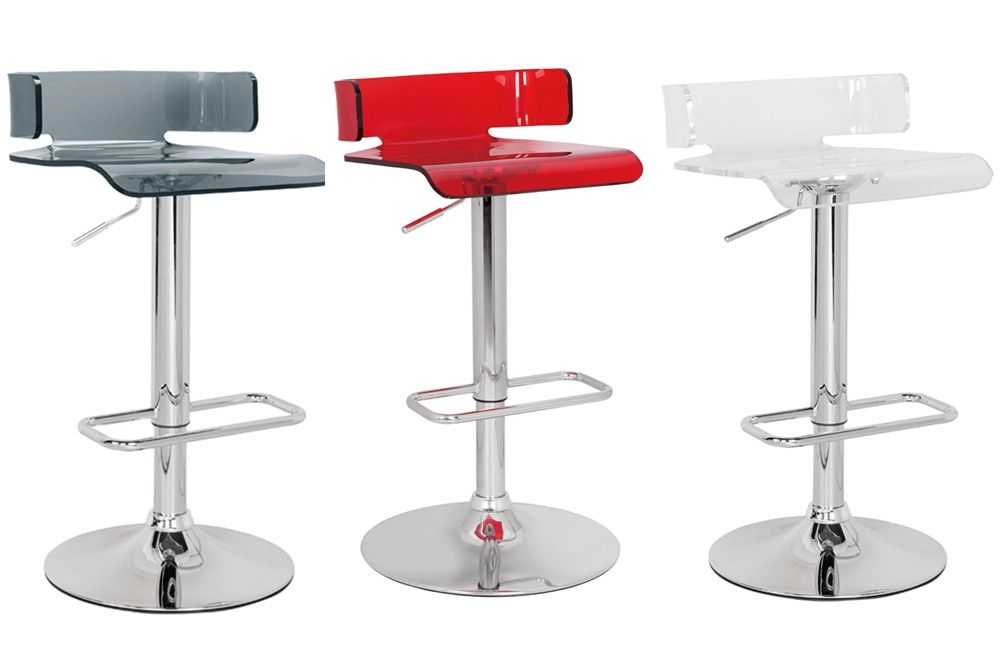 Rania Modern Acrylic Bar Stool