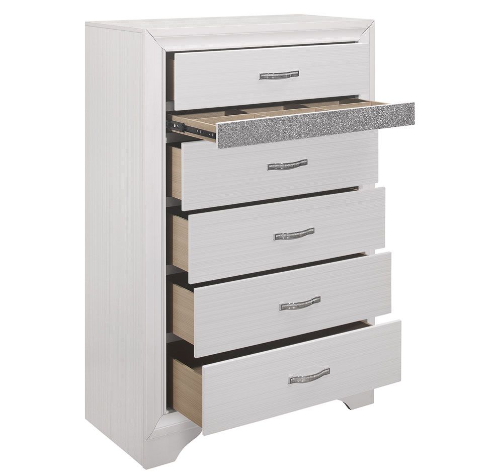 Redondo White Finish Chest