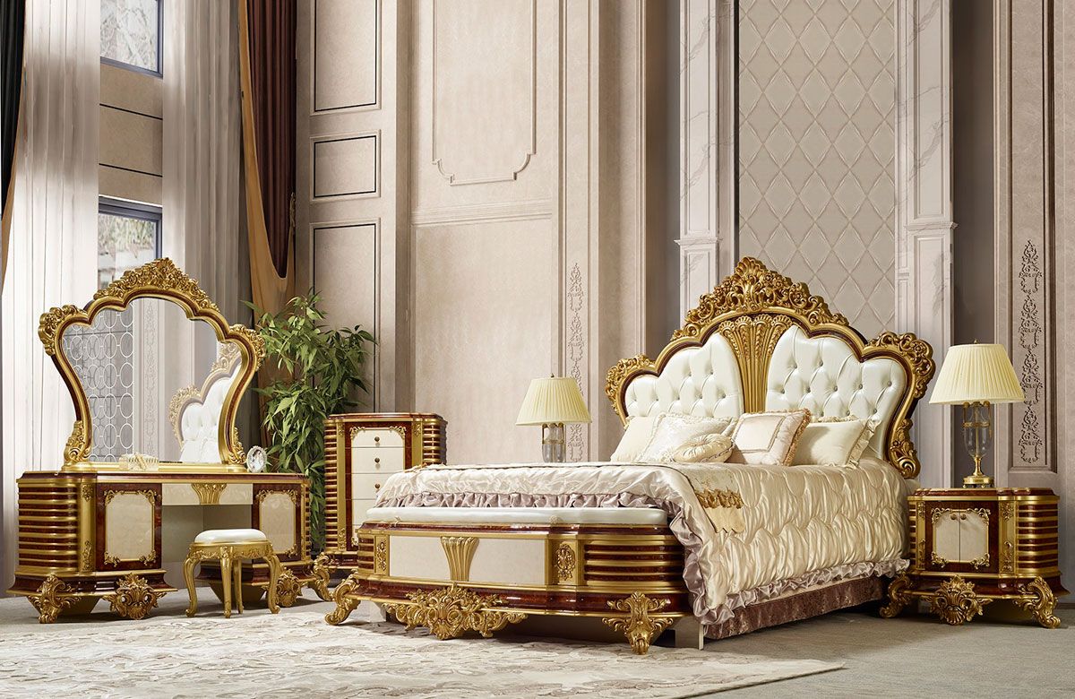 Reginald Victorian Style Bedroom Set