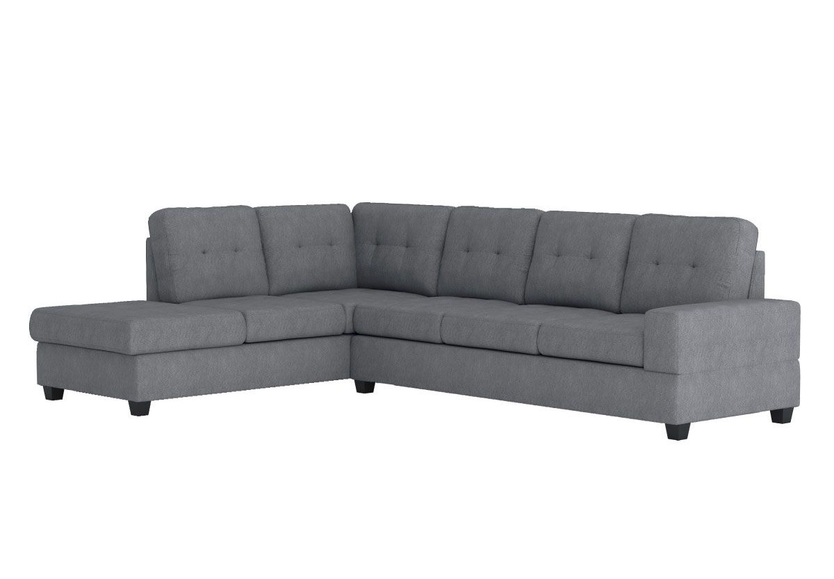 Renton Grey Sectional Sofa