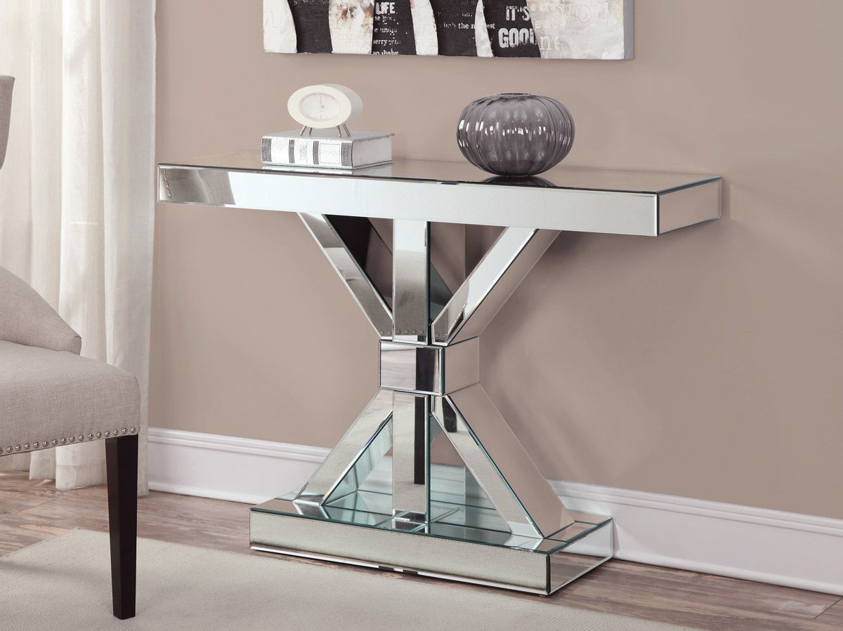 Selin Modern Mirrored Console