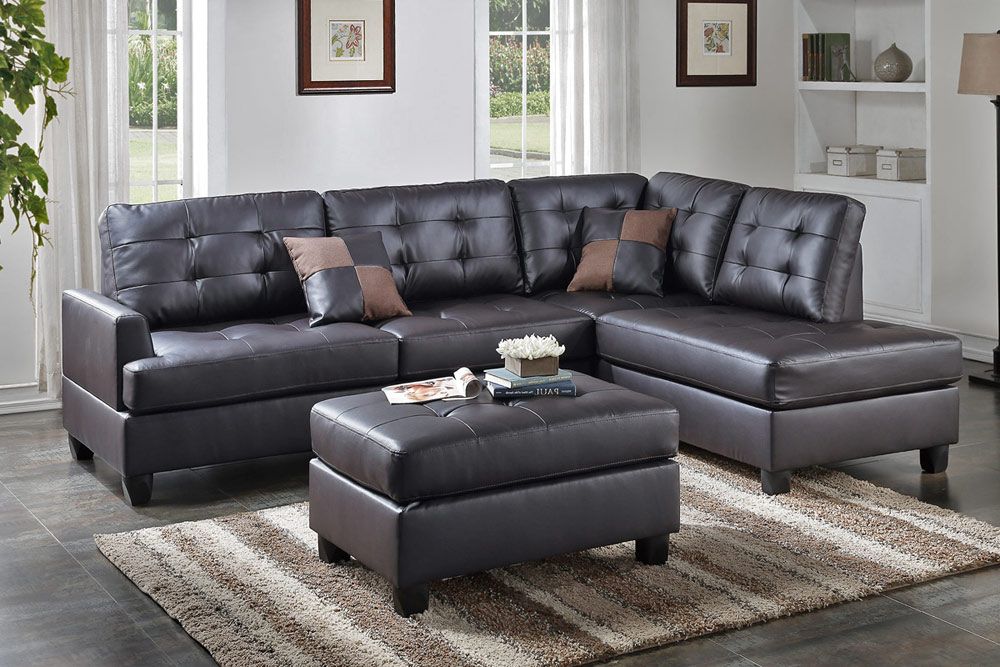 Reynold 3 Piece Reversible Sectional Set