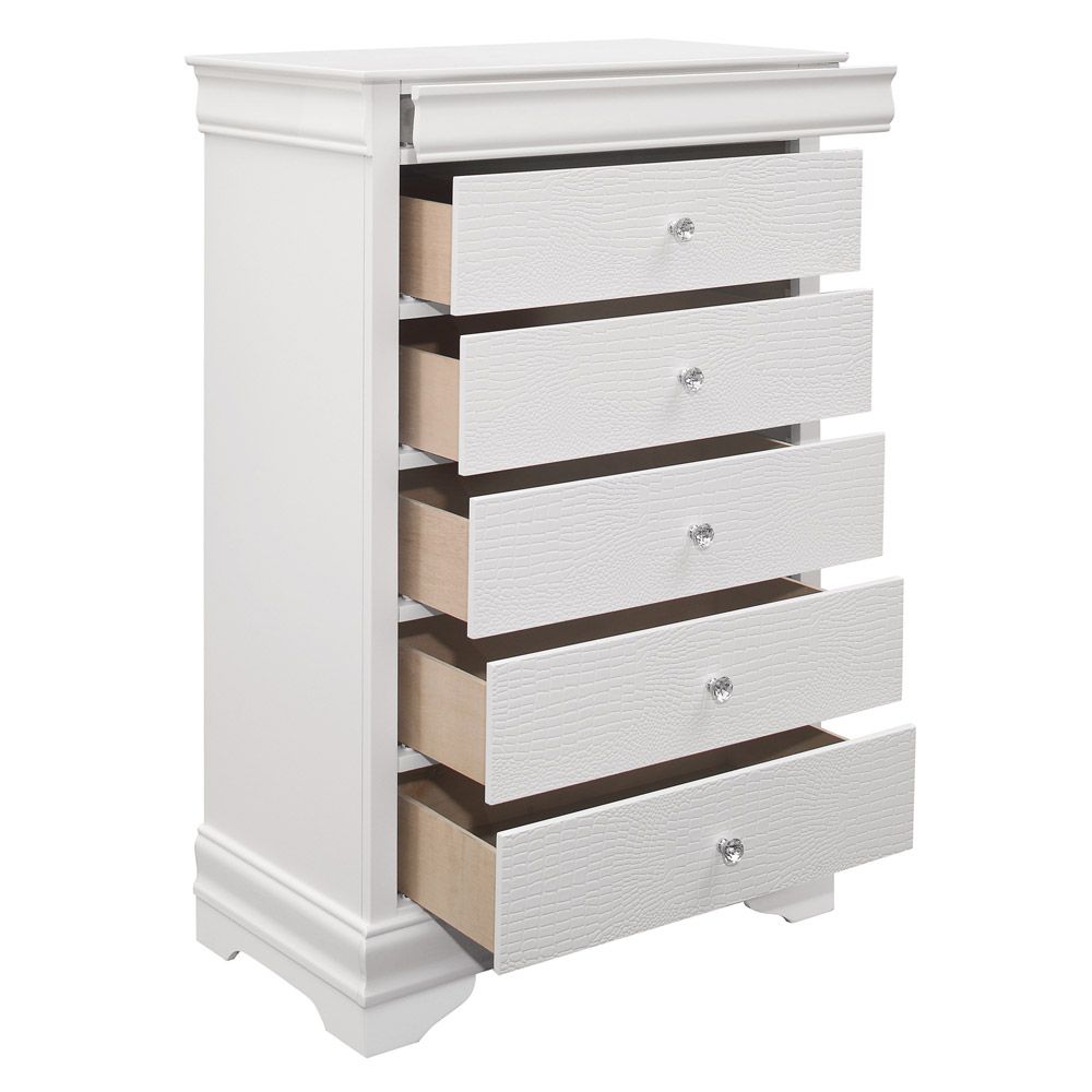 Rhonda White Finish Chest