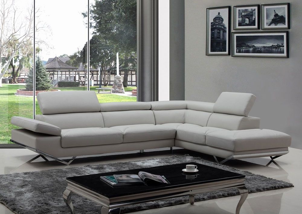 Rigatto Eco Leather Modern Sectional