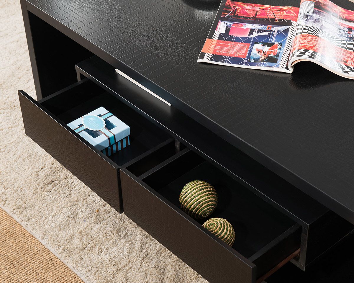 Rino Coffee Table Drawers