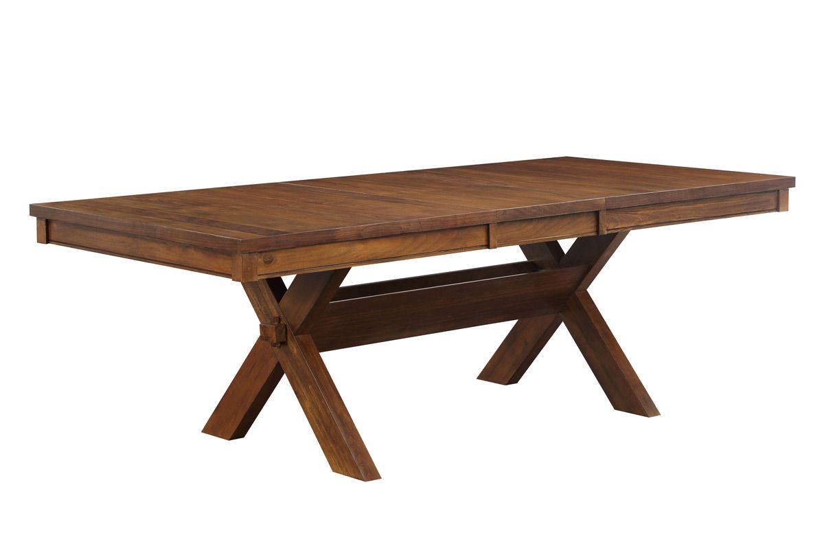 Ripton Walnut Finish Dining Table