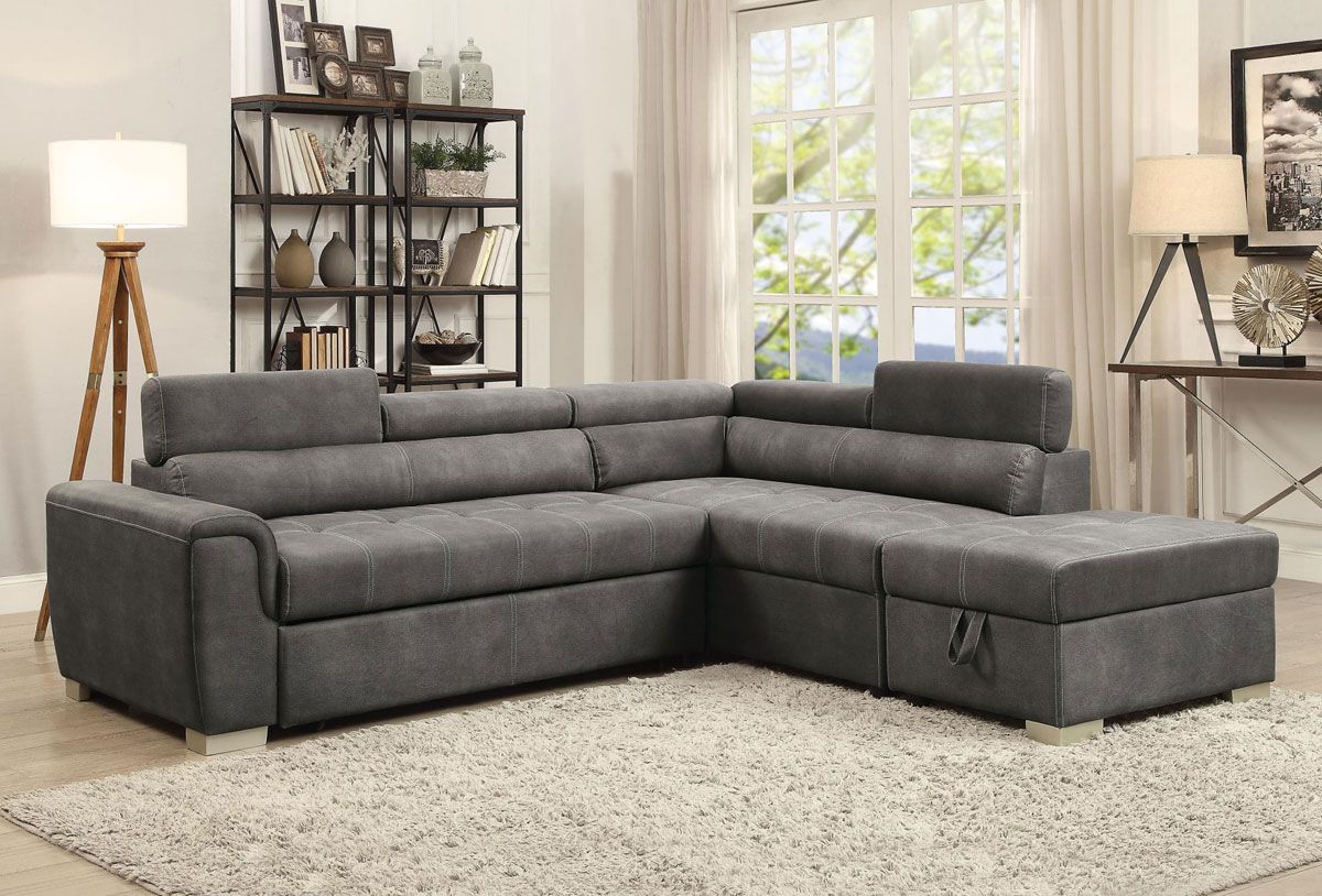 Ruben Sectional Sleeper With Storage