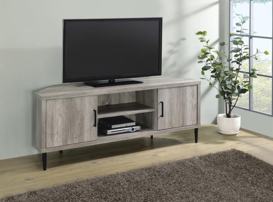 Rockwell TV Stand Grey Driftwood