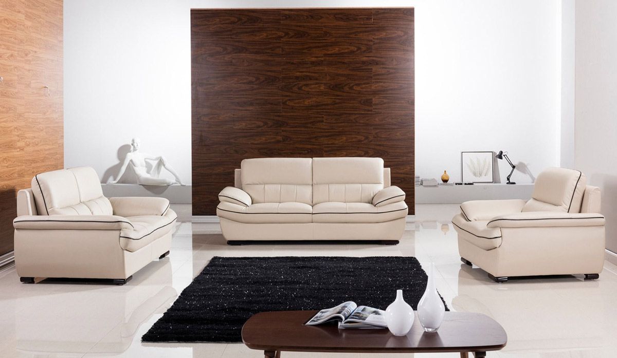 Rogelio Genuine Leather Sofa