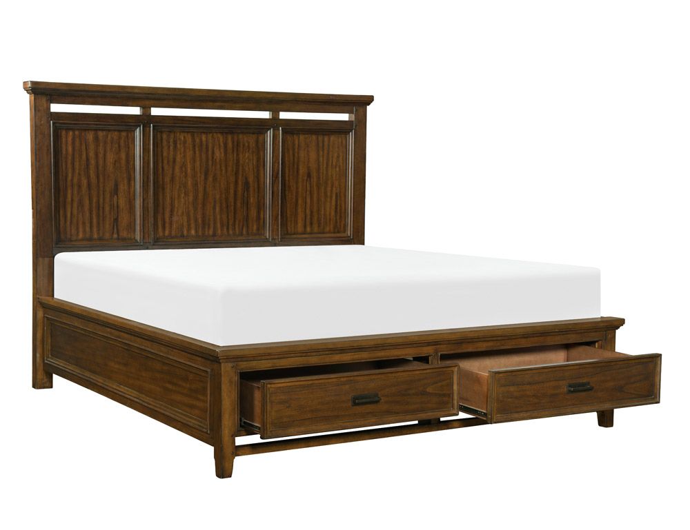 Romanoff Bed With Storage Drawers