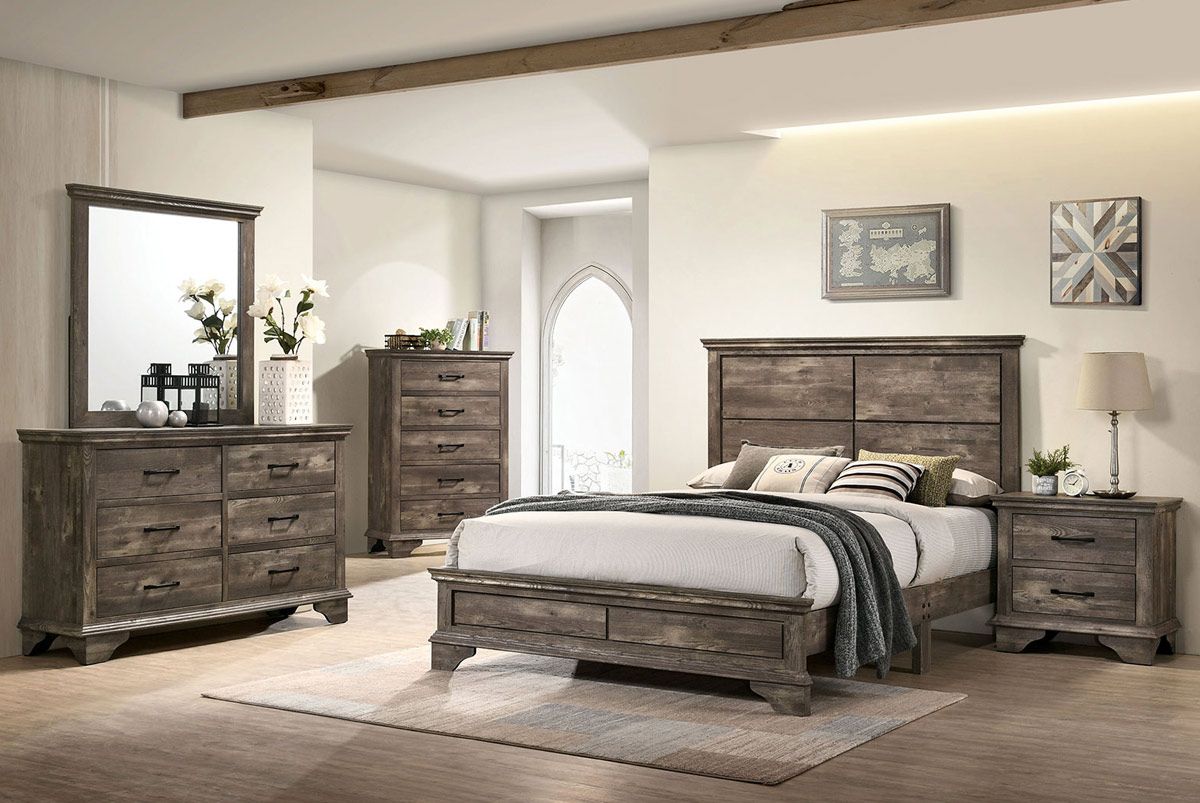 Rosewood Traditional Bedroom Set