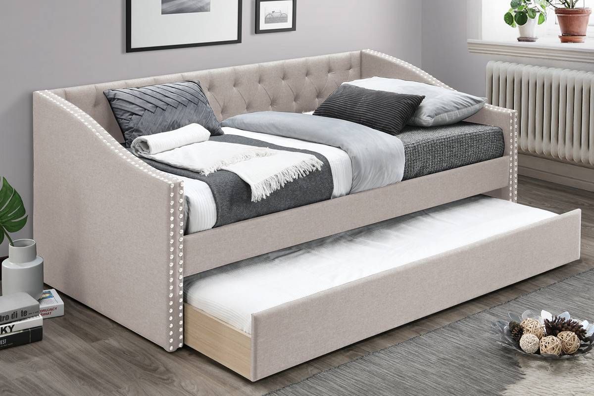 Rossburg Beige Daybed With Trundle