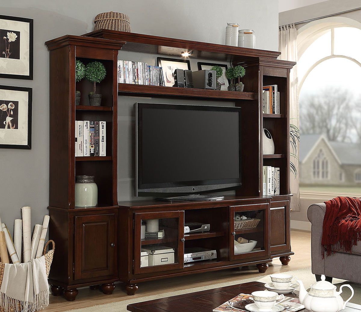 Russell Wall Unit Entertainment Center