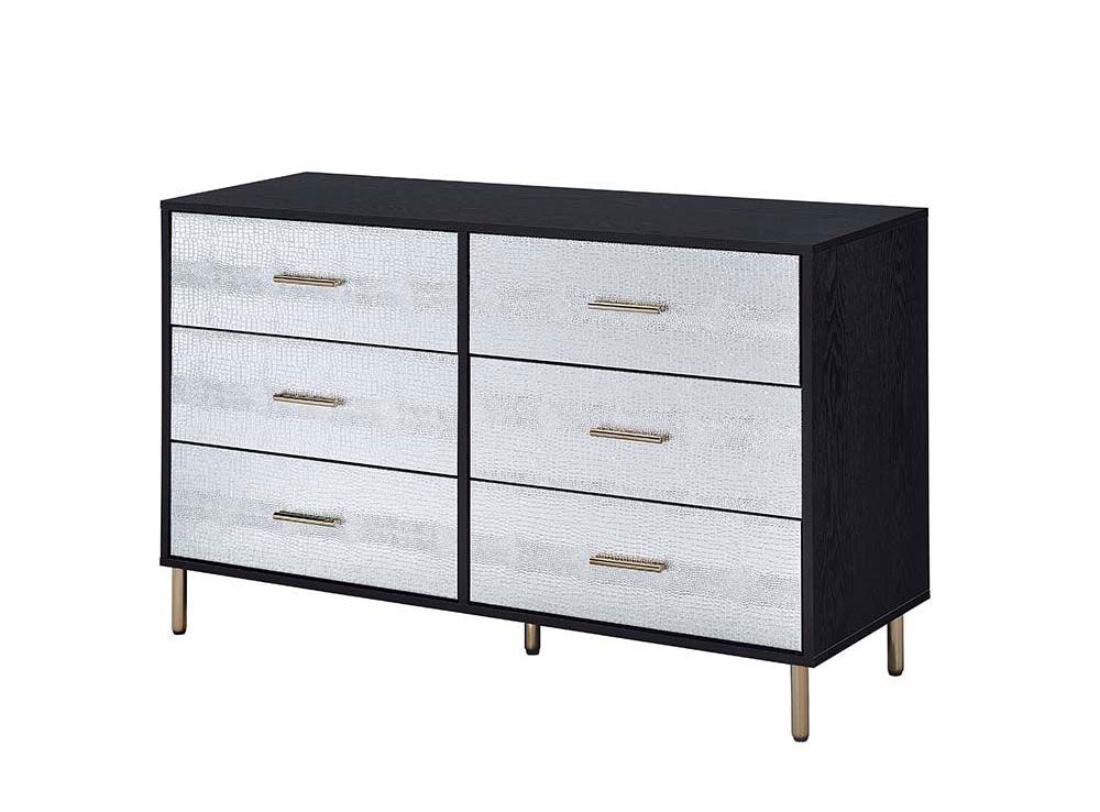 Salena Black and Silver Dresser