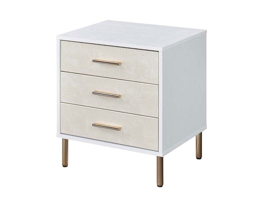 Salena Three Drawer Night Stand