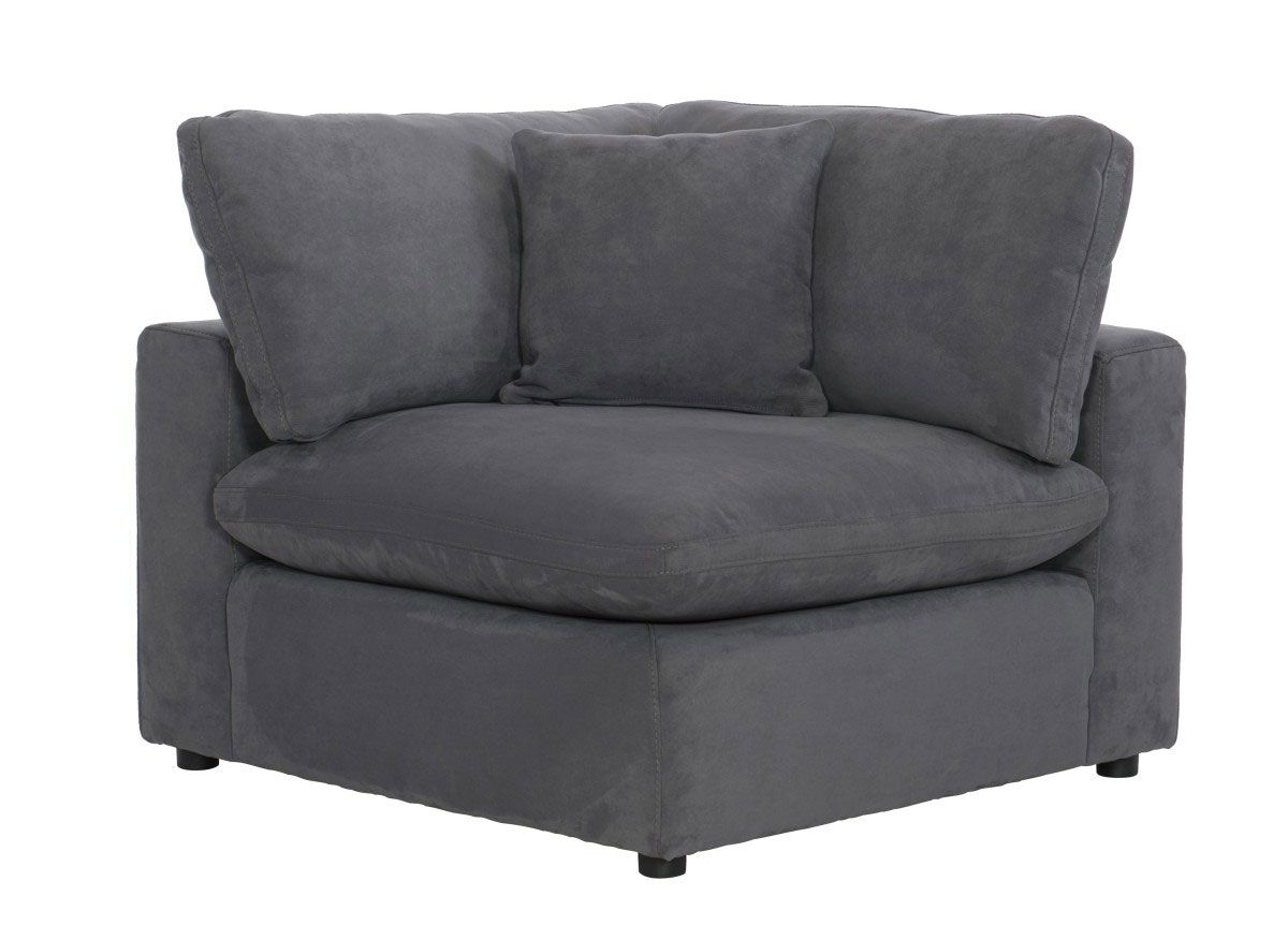 Scott Grey Microfiber Corner