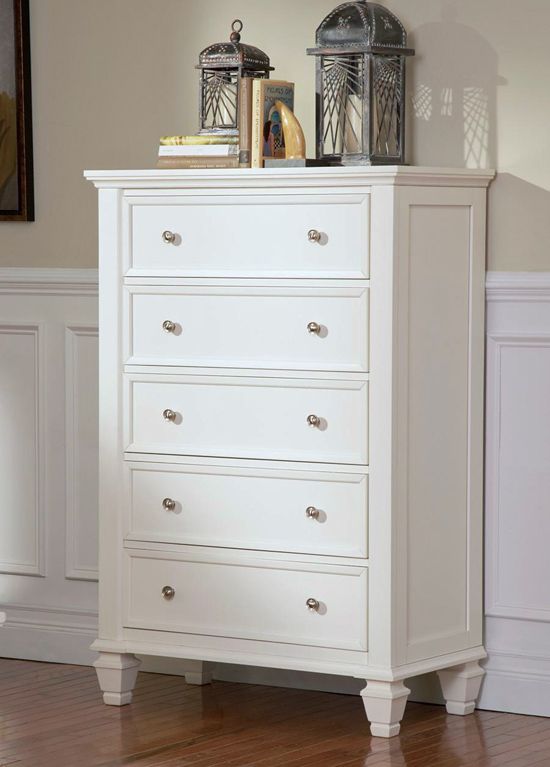Fawn White Finish Chest