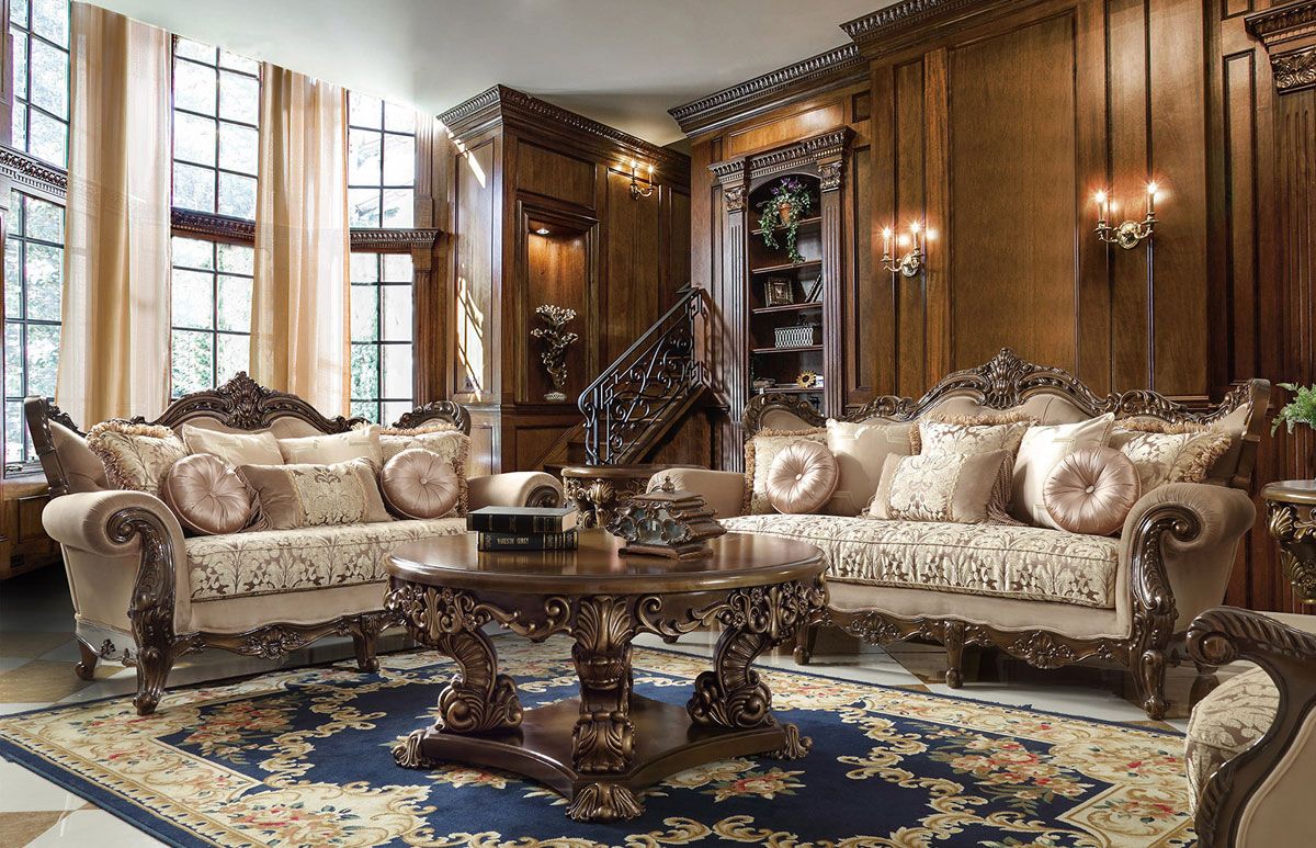 Santorini Victorian Style Living Room