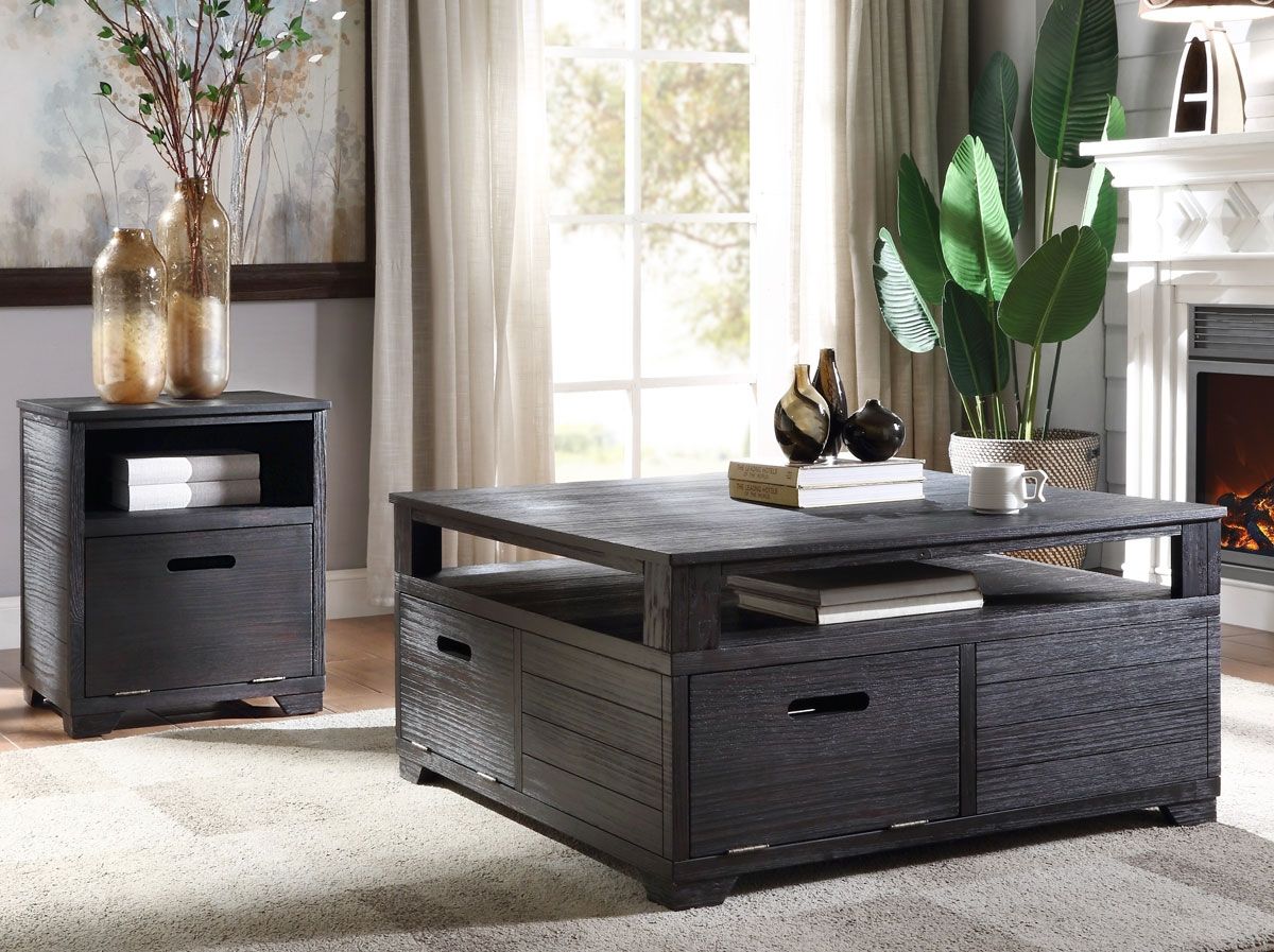 Sarita Square Storage Coffee Table