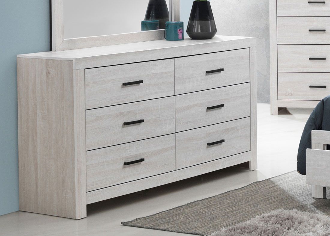 Scarlett Coated White Finish Dresser