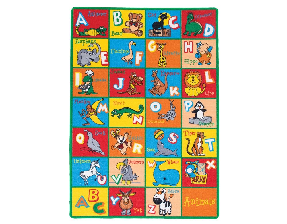 School Time Kids Room Fun Rug