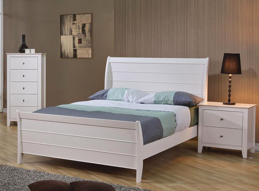 Serena Bed With Night Stand
