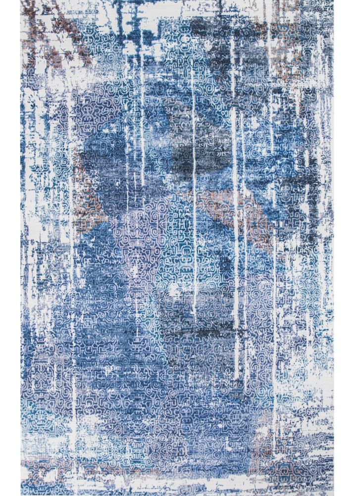 Shah 21 Blue Modern Rug