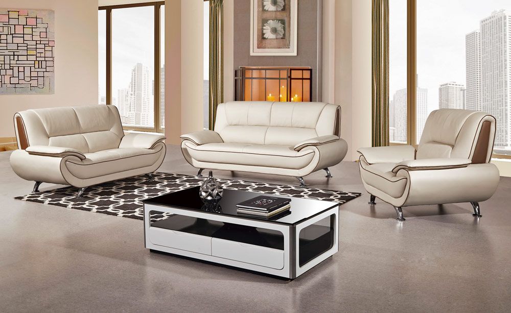 Shania Leather Modern Sofa Set,Shania Genuine Leather Modern Chair,Shania Genuine Leather Modern Love Seat,Shania Genuine Leather Modern Sofa