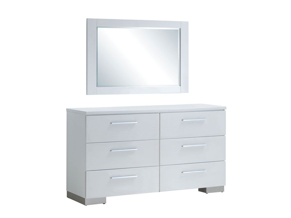 Shiro Dresser With Mirror