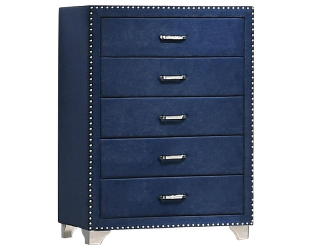 Sierra Navy Velvet Chest