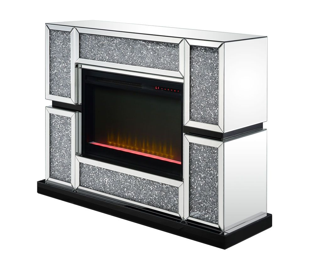 Sofia Mirrored Fireplace