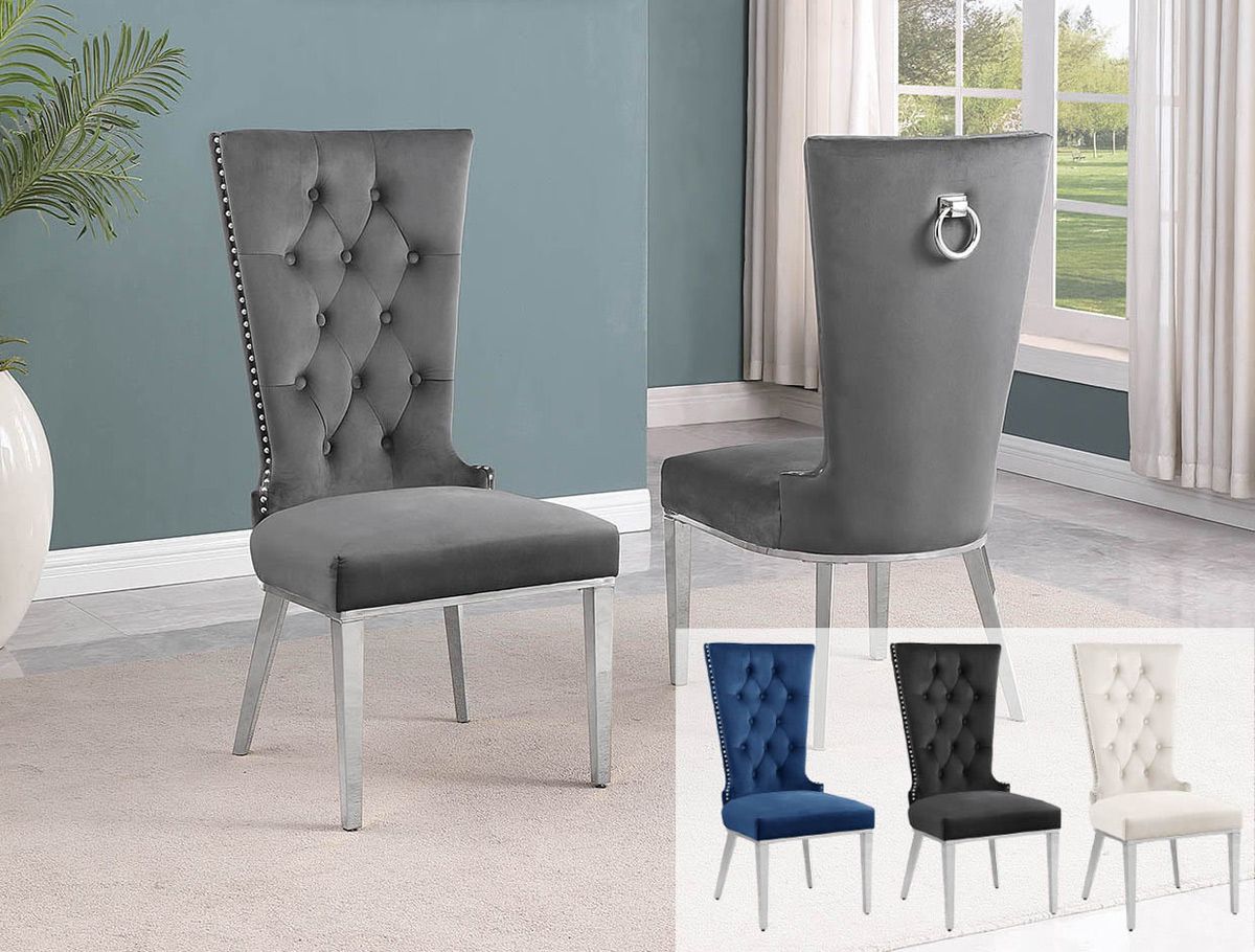 Sondrio Velvet Dining Chairs