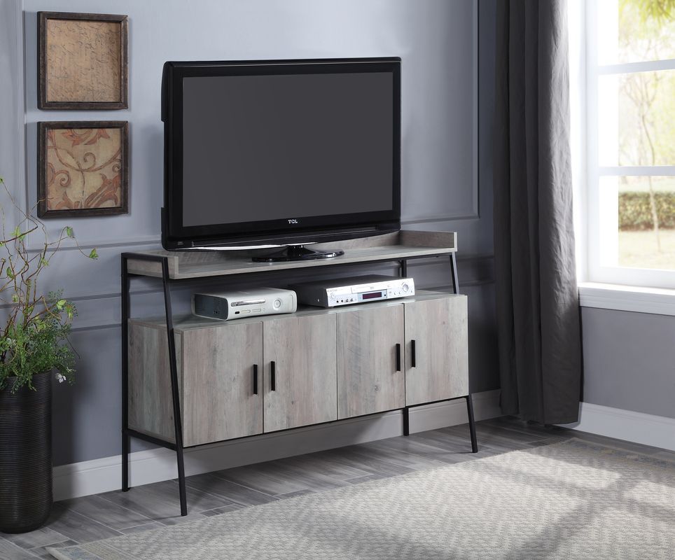 Soprano Rustic Grey TV Stand