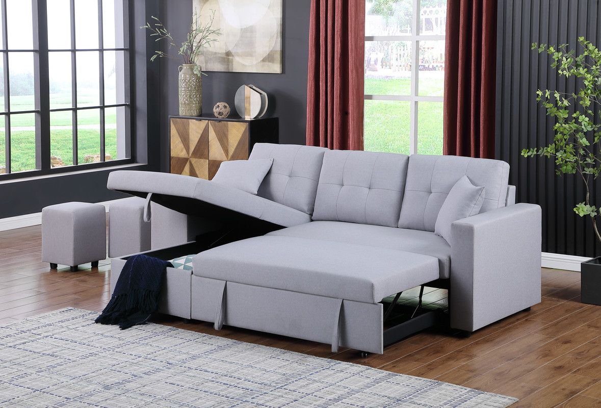 Soren Sleeper Sectional With Storage